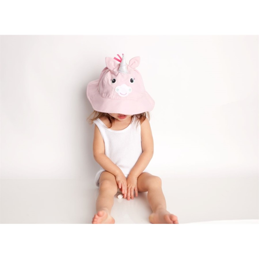 Zoocchini Αντηλιακό Καπέλο UPF50+ Μονόκερος  ZOO15014
