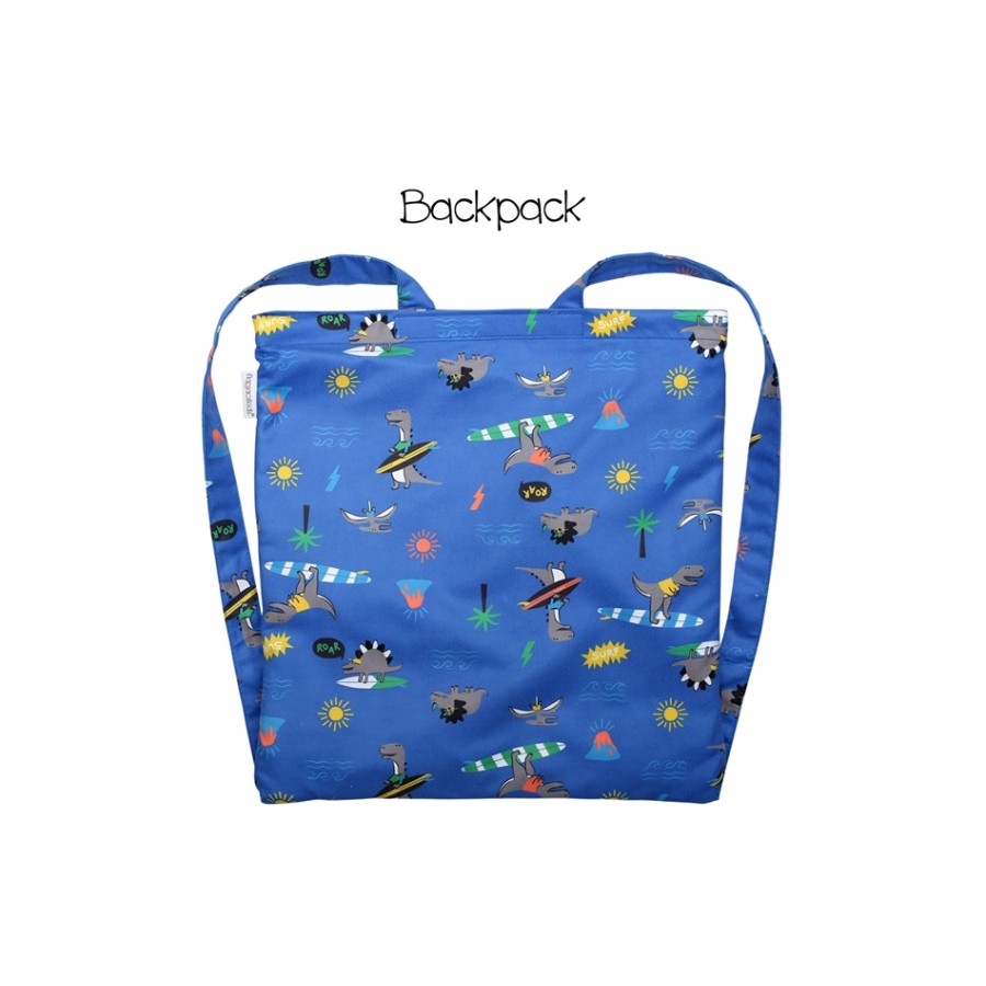 FlapJackKids  Πετσέτα Παραλίας Backpack – Dino  FJKTB573