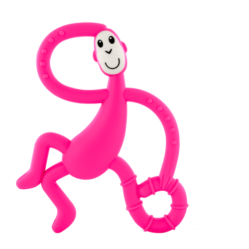 Matchstick Monkey  Μασητικό μεγάλο μέγεθος TEETHER - PINK  240203