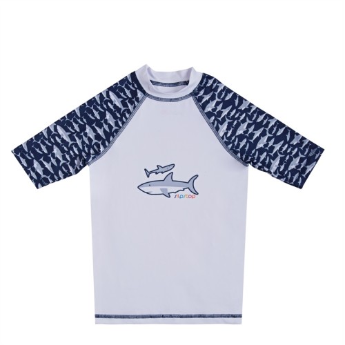 Slipstop Μπλούζα με δείκτη προστασίας UPF 50+ GREY SHARKS UV SHIRT SET UV-01