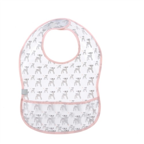 Lassig Σαλιάρα EVA bib  free  PVC Lela Light Pink 1311008784