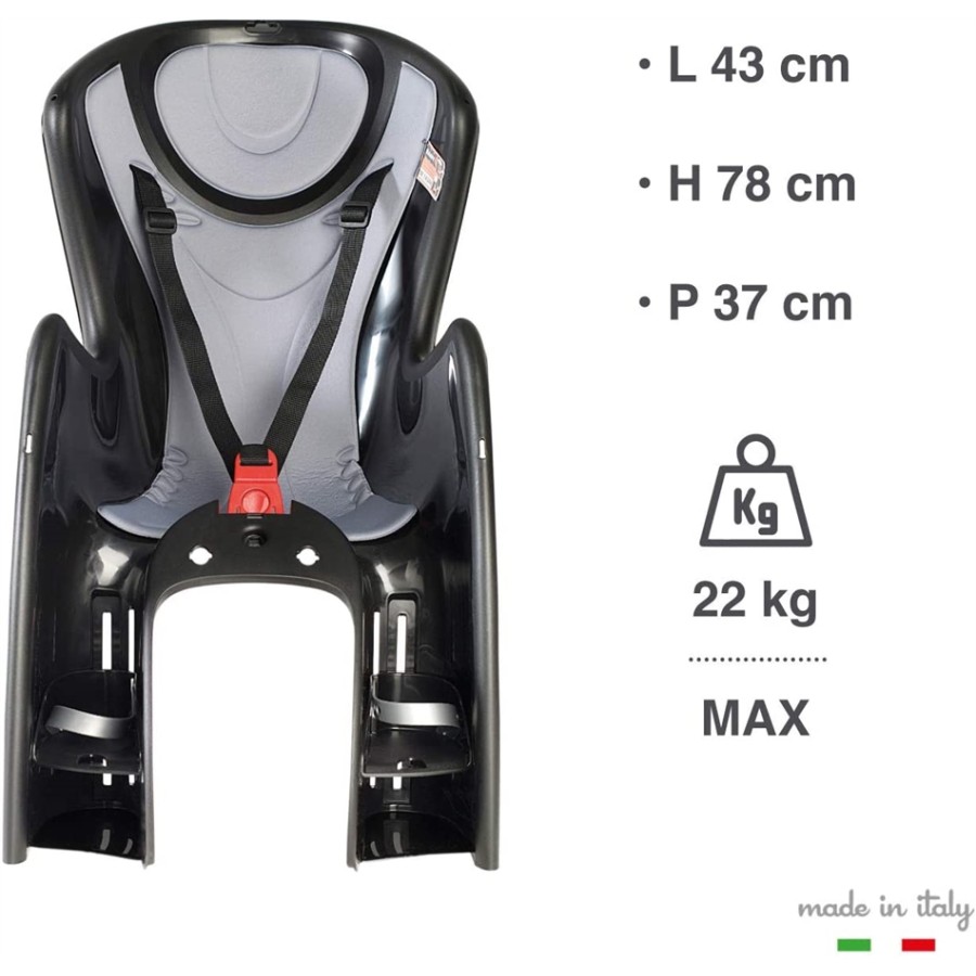 ΚΑΘΙΣΜΑ ΠΟΔΗΛΑΤΟΥ OK-BABY SHIELD  BLACK - 37326050