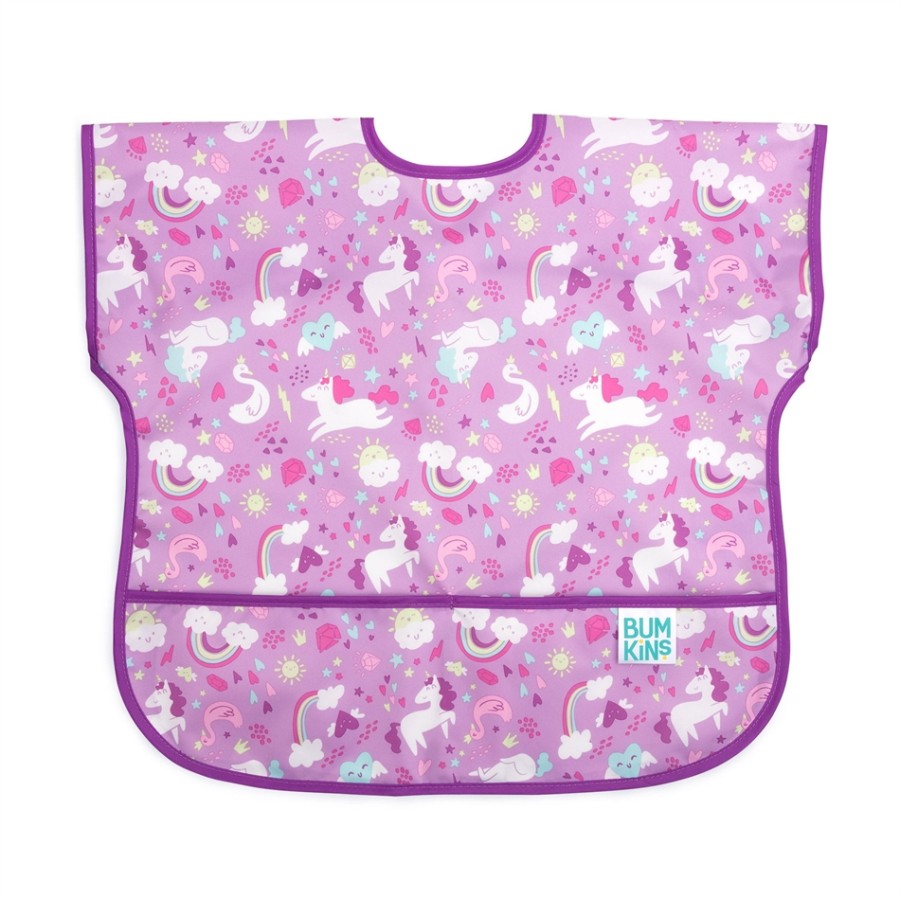 Bumkins Αδιάβροχη σαλιάρα JUNIOR BIB UNICORNS 3308018