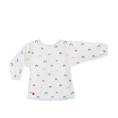 Baby To Love Σαλιάρα/Ποδιά με μανίκια Rainbow print  BTL303174