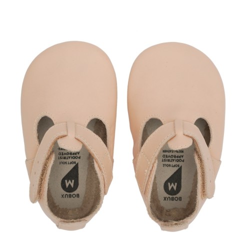 Bobux Δερμάτινο βρεφικό παπούτσι  Softsoles  Jack and Jill Rose  1010-000-44