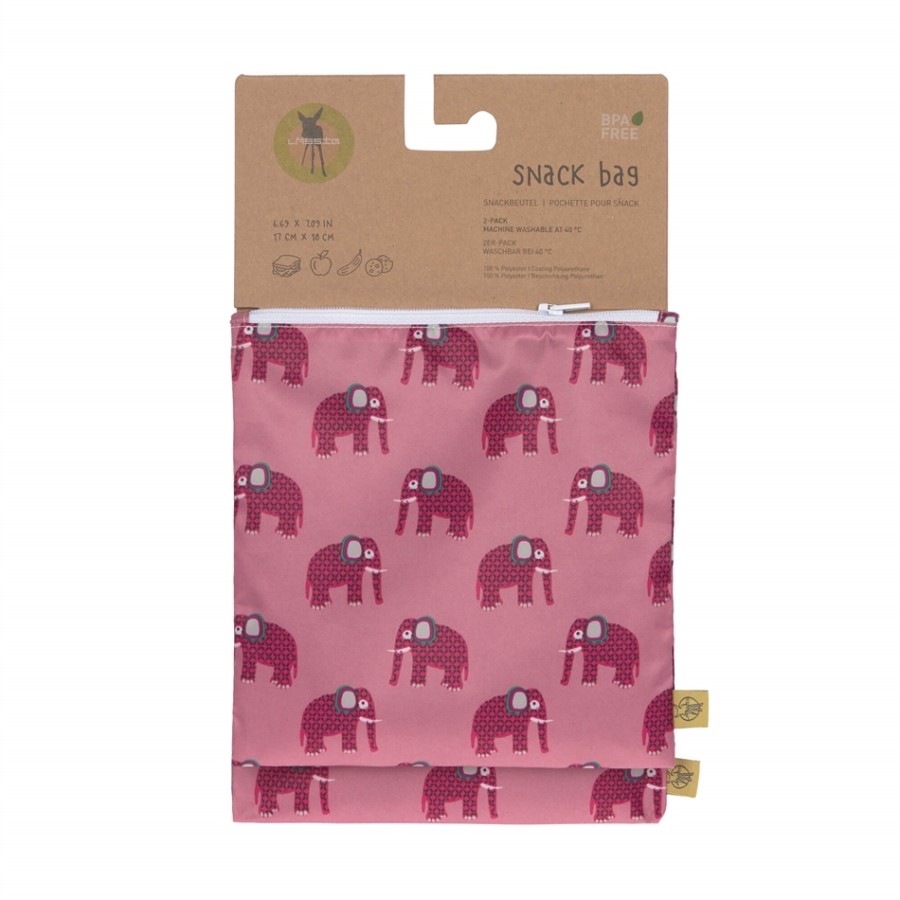 Lassig θήκη για σνακ 2τμχ  Wildlife Elephant  1210043786