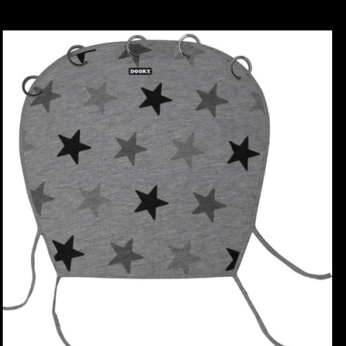 Dooky Ηλιοπροστασία για  καρότσι με UV προστασία Grey Stars