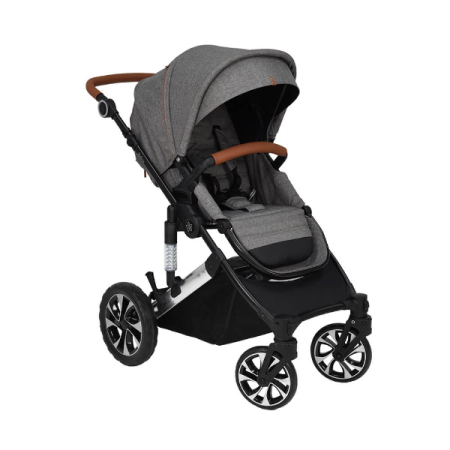 BebeStars Πολυκαρότσι Belize 3 σε 1 για Παιδιά 0-22kg Grey Γκρι  390T-186