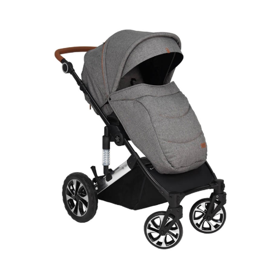 BebeStars Πολυκαρότσι Belize 3 σε 1 για Παιδιά 0-22kg Grey Γκρι  390T-186