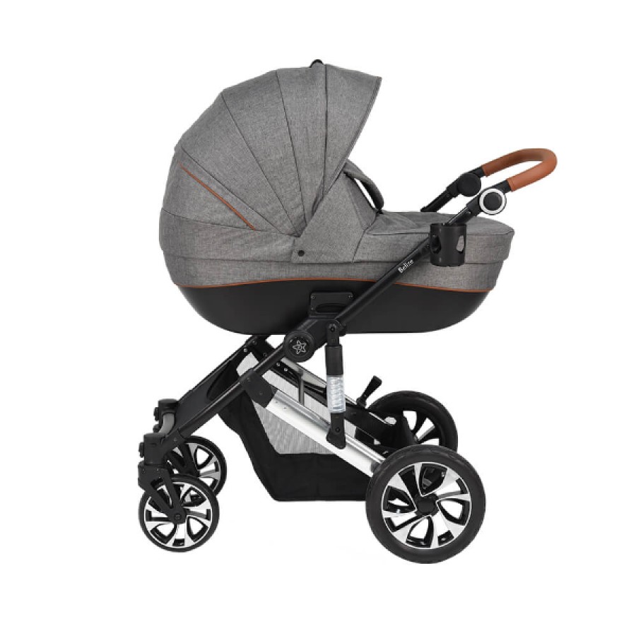 BebeStars Πολυκαρότσι Belize 3 σε 1 για Παιδιά 0-22kg Grey Γκρι  390T-186