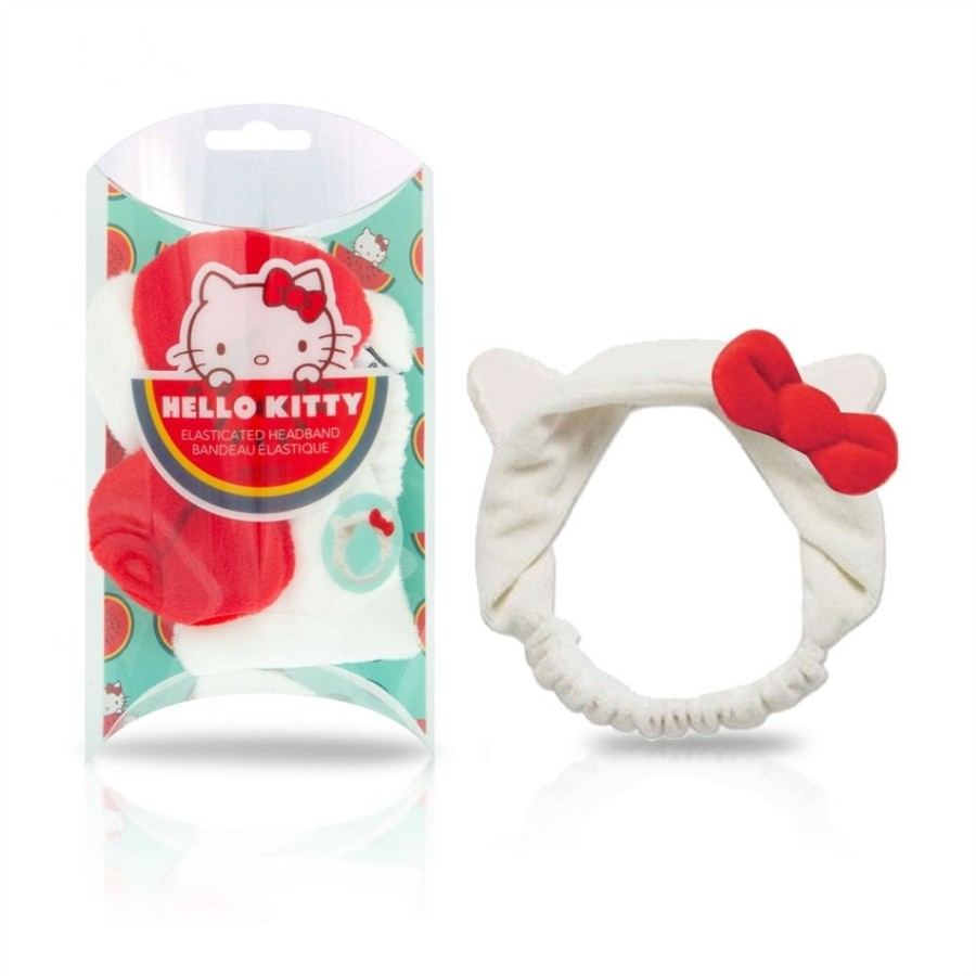MAD BEAUTY Μαλακή ελαστική κορδέλα HELLO KITTY WATERMELON HEADBAND - 99216