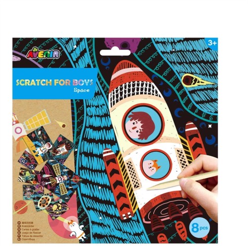 Arts & Crafts Χειροτεχνίες Avenir - Σκράτς , Scratch Space 60117