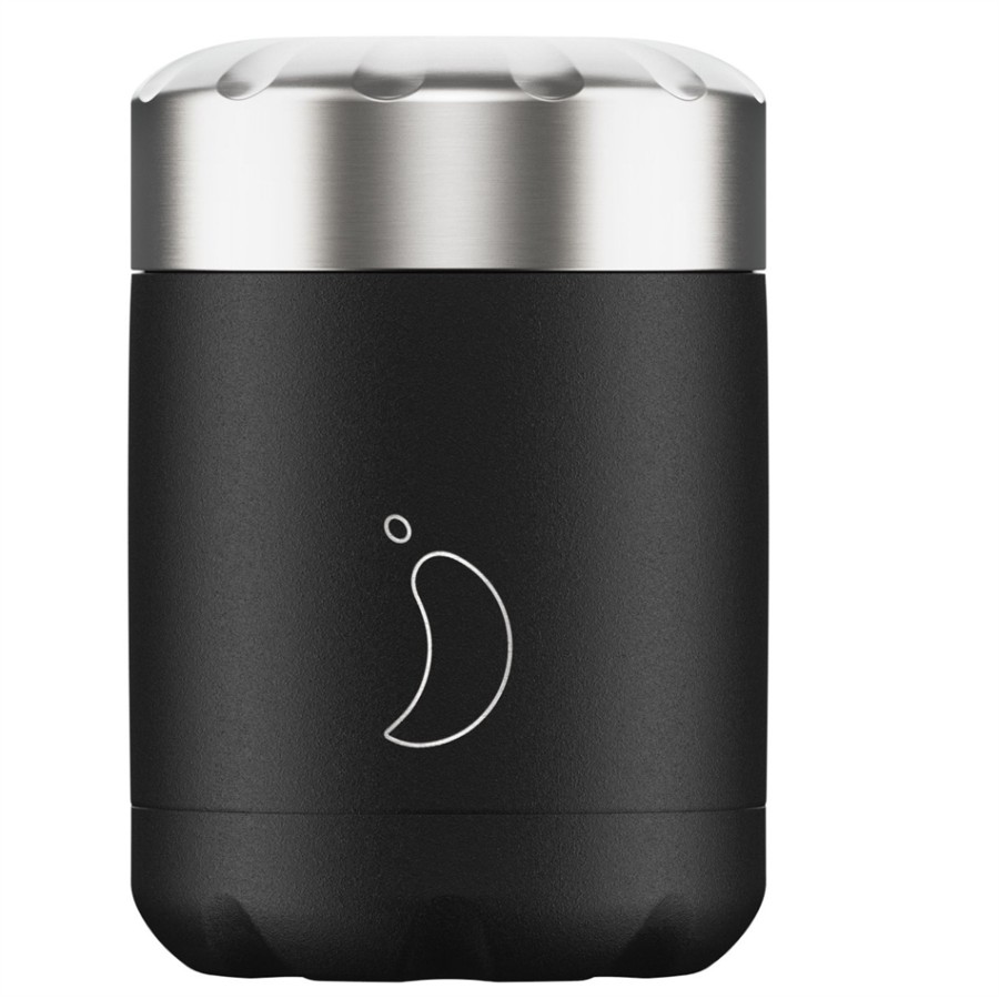Chillys ανοξείδωτος θερμός φαγητού 300ml  BLACK 200831