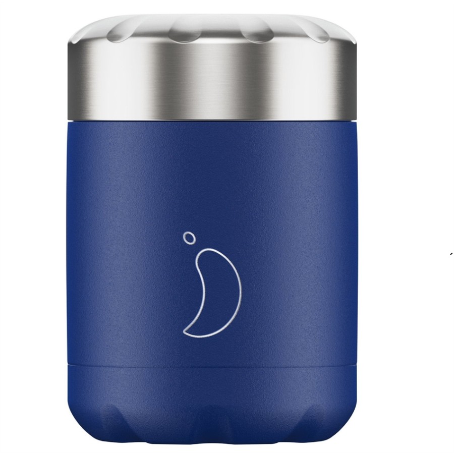Chillys ανοξείδωτος θερμός φαγητού 300ml   MATTE BLUE  200834