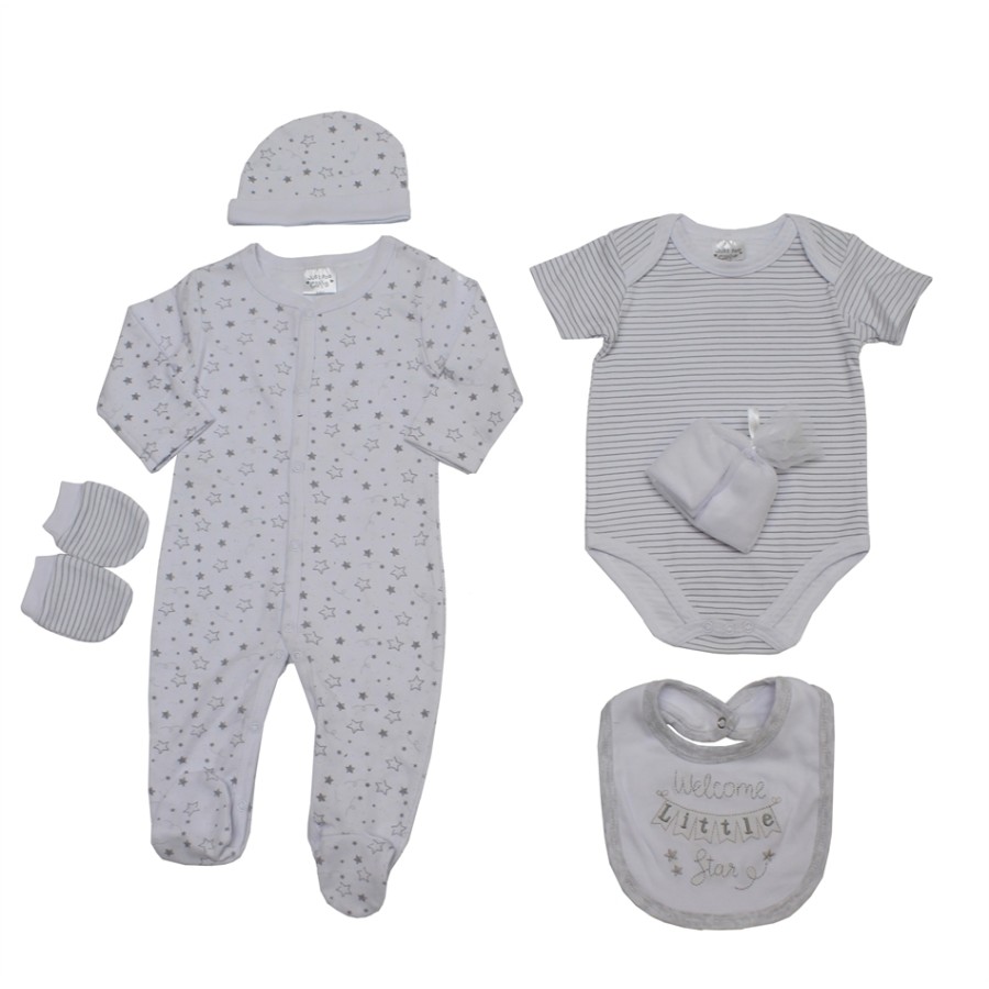 Αγγλικό Σετ Δώρου  100% cotton, 7 τεμαχίων  Just Too Cute- My LITTLE STARS 8512