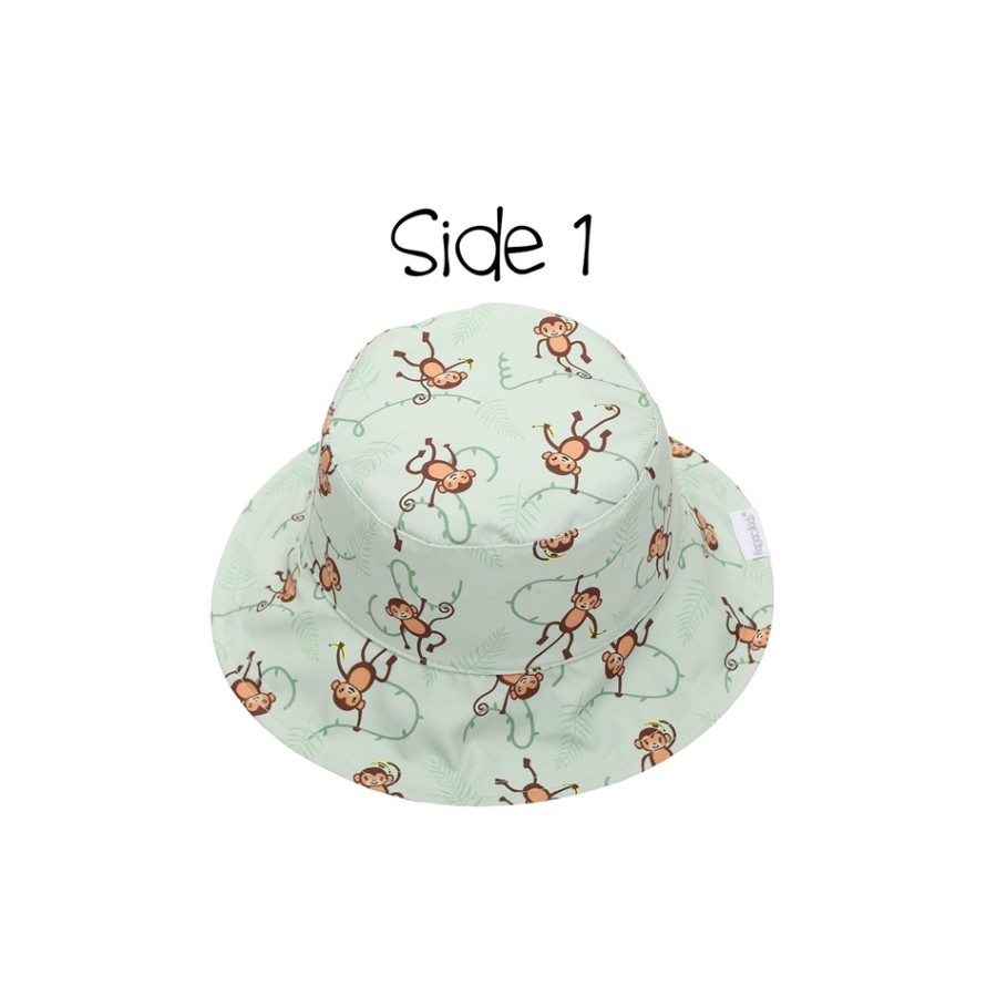FlapJackKids Καπέλο Διπλής Όψης UPF 50+ -Lion/Monkey (FJKPH518)