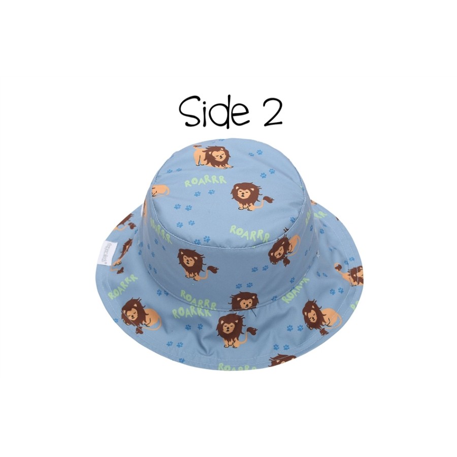 FlapJackKids Καπέλο Διπλής Όψης UPF 50+ -Lion/Monkey (FJKPH518)