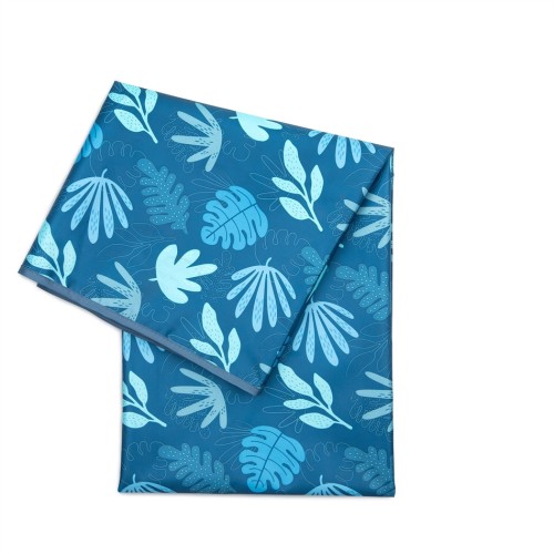 Αδιάβροχο τραπεζομάντηλο Bumkins Waterproof Splat Mat Blue Tropic 3306013