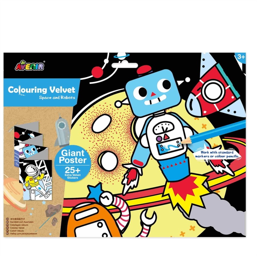 Arts & Crafts Χειροτεχνίες Avenir - GIANT VELVET POSTER - SPACE 60711