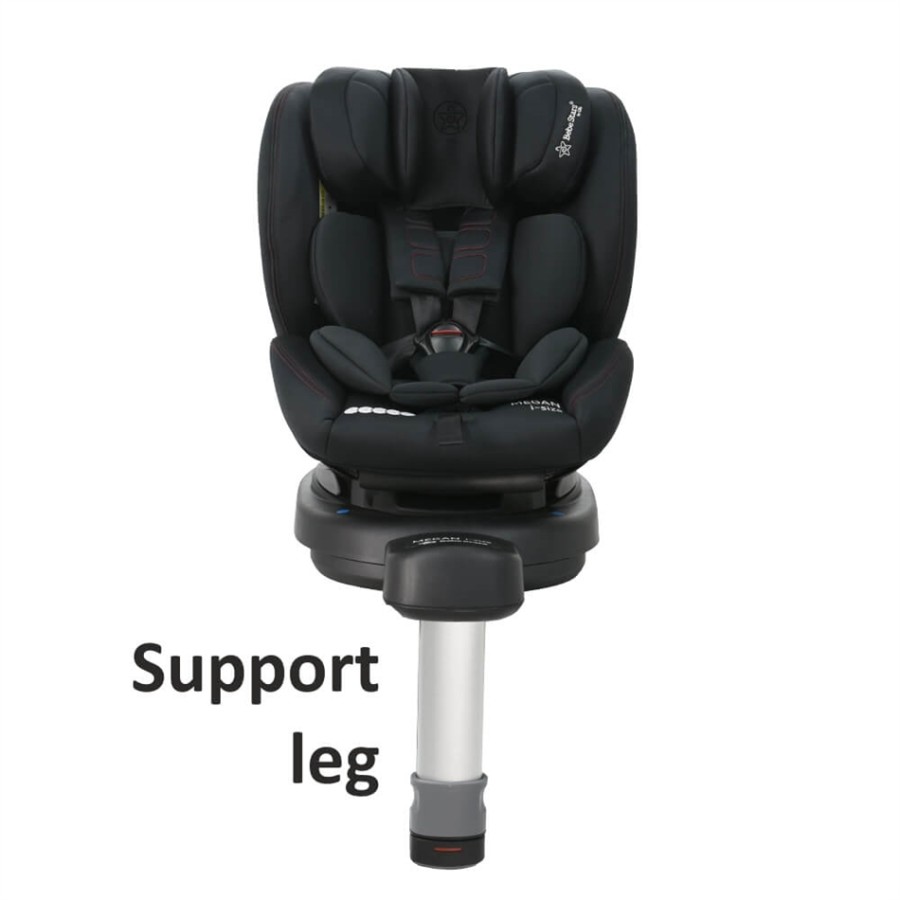 Bebe Stars Κάθισμα Αυτοκινήτου Megan i-Size 360°  isofix Black 926-188, έως 105 εκ