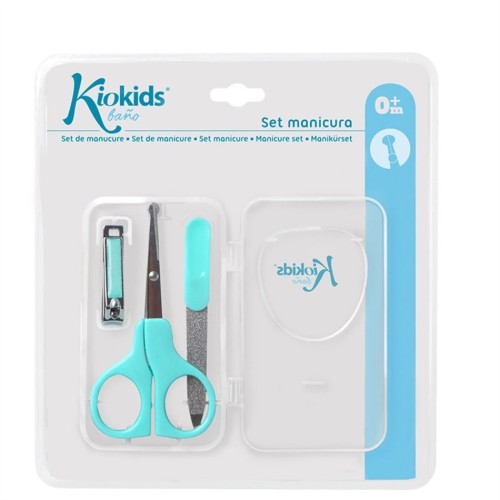 Kiokids Βρεφικό Σετ Περιποίησης Νυχιών Μπλε - 1673