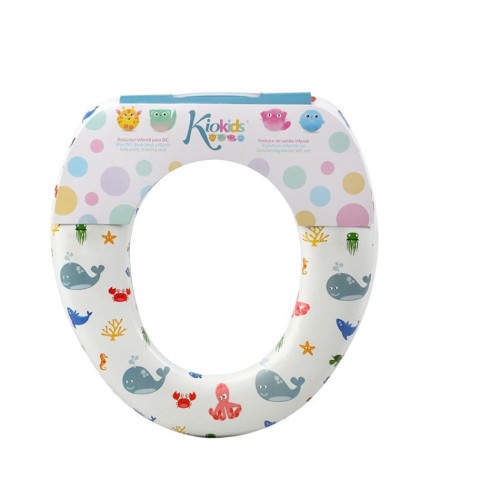 Kiokids Στεφάνι WC με Μαλακό Κάθισμα Θαλάσσιος Βυθός 2218