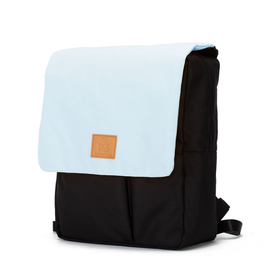 My Bag's Τσάντα Αλλαξιέρα Eco BLUE, από ανακυκλωμένα υλικά,Δώρο 1 επιπλέον πρόσοψη, RBECOBLU