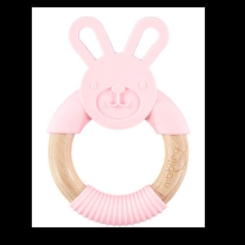 Μασητικό-Κρίκος Οδοντοφυίας Nibbling Bo Bunny Pink BR74235