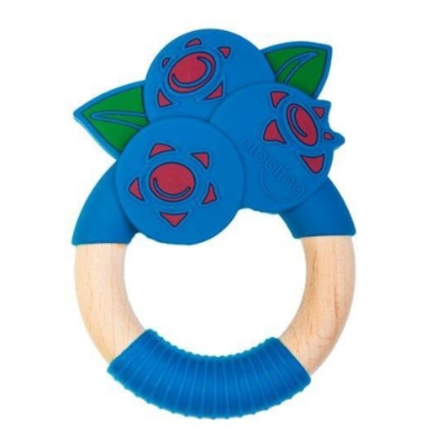 Μασητικό-Κρίκος Οδοντοφυίας Nibbling Blueberry BR74826
