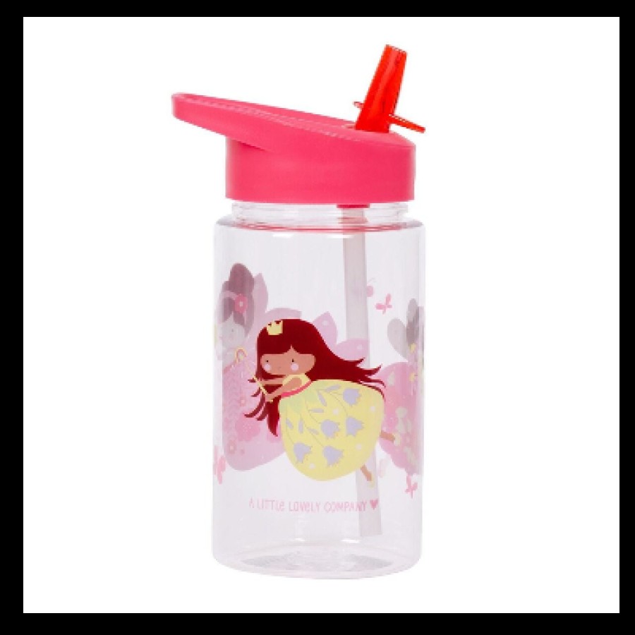 A little lovely company Μπουκάλι-Παγούρι με Καλαμάκι 450ml Fairy Νεράιδα DBFAPI27