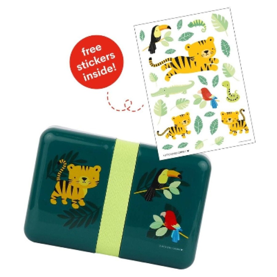 A little lovely company Δοχείο φαγητού Lunch box Tiger Ζώα της Ζούγκλας SBJTGR14