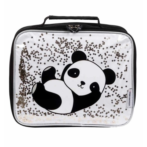 A little lovely company Ισοθερμική Τσάντα Φαγητού Glitter Panda CBPAGL13