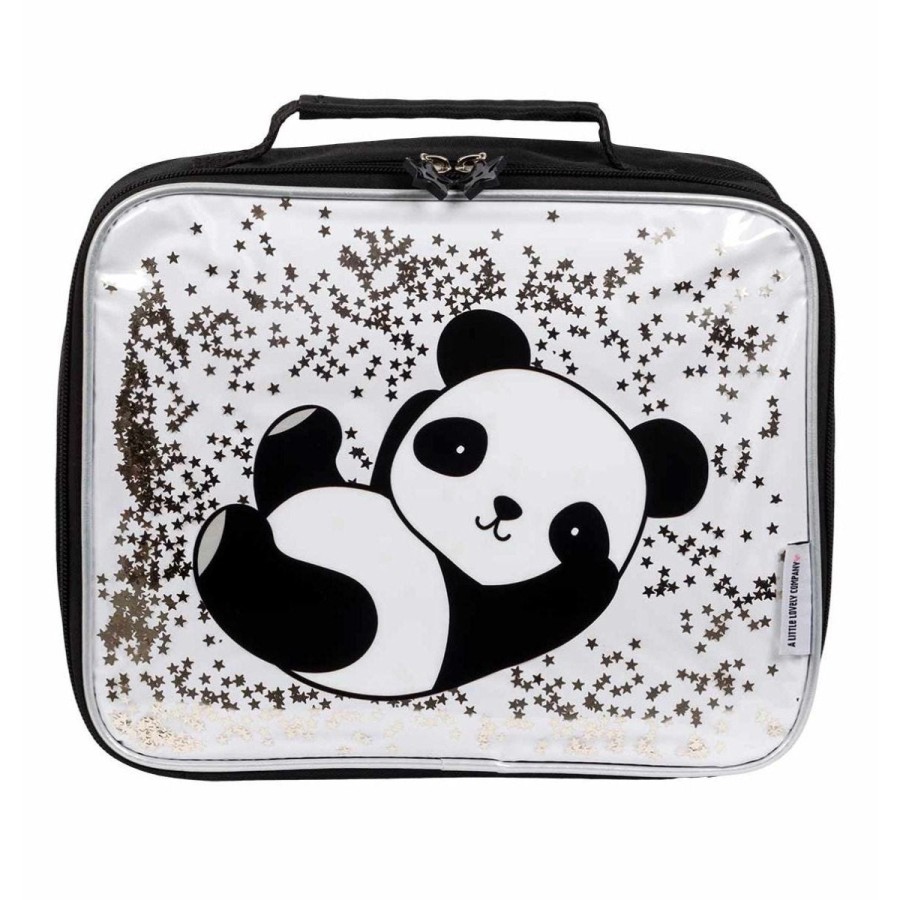 A little lovely company Ισοθερμική Τσάντα Φαγητού Glitter Panda CBPAGL13