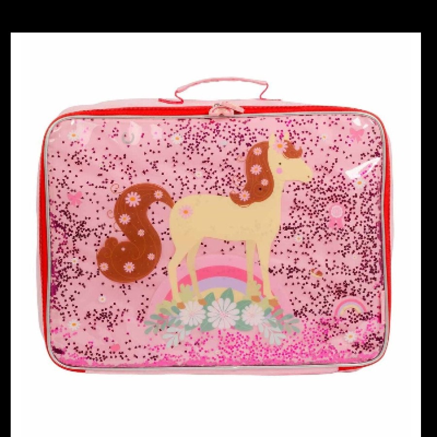A little lovely company Βαλιτσάκι Glitter - Horse Άλογο 19,5L SCHOGL12
