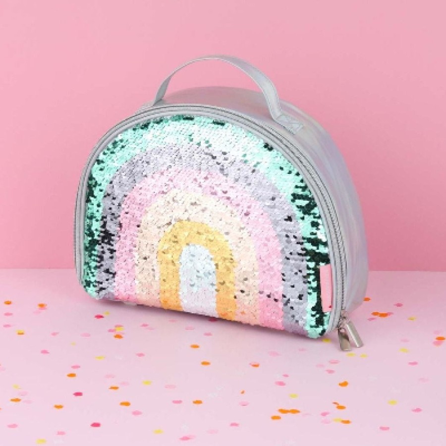 A little lovely company Ισοθερμική Τσάντα Φαγητού Rainbow Sequin CBRAMC07