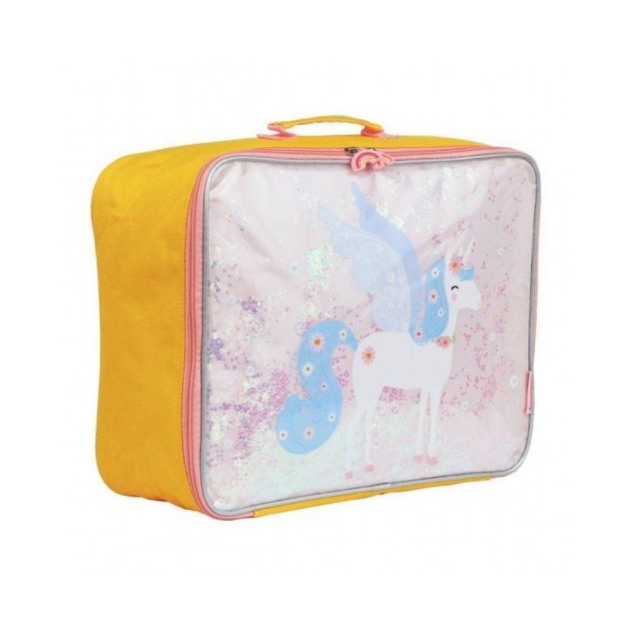 A little lovely company Βαλιτσάκι Glitter - Unicorn Μονόκερος SCUNGL13