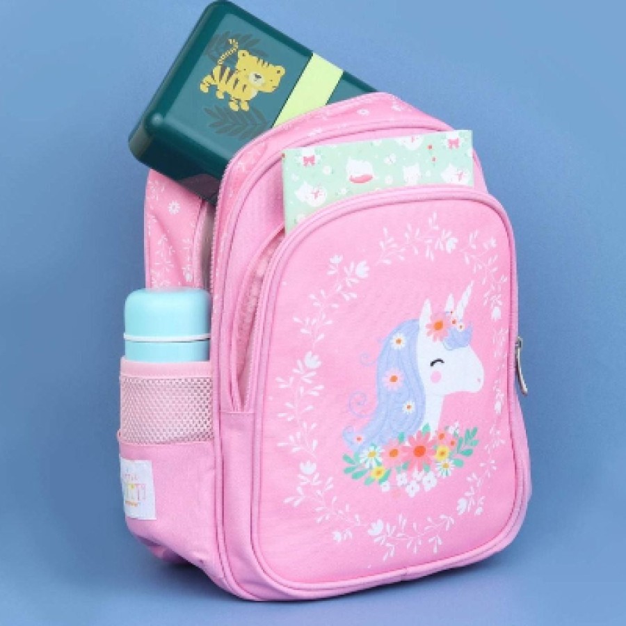 A little lovely company Τσάντα πλάτης με Ισοθερμική θήκη 27x32x19εκ. Unicorn BPUNPI42