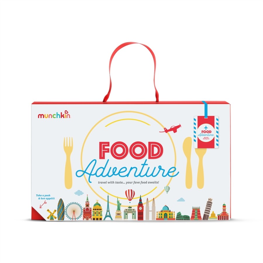 Munchkin Παιδικό Σετ Φαγητού FOOD ADVENTURE BIG KID DINING SET BLUE 051875