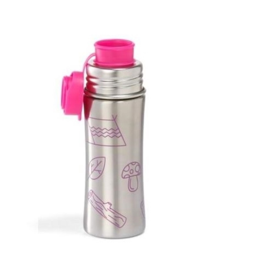AFFENZAHN Ανοξείδωτο παγουρίνο εκδρομής OWL  330ml - ΑFΖ-ΒΟΤ006
