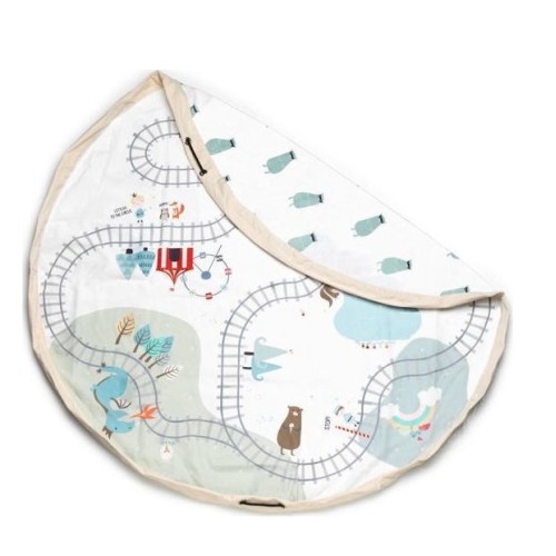 Play & Go στρώμα παιχνιδιού και τσάντα 2 σε 1 Trainmap/Bears  ΡG799897