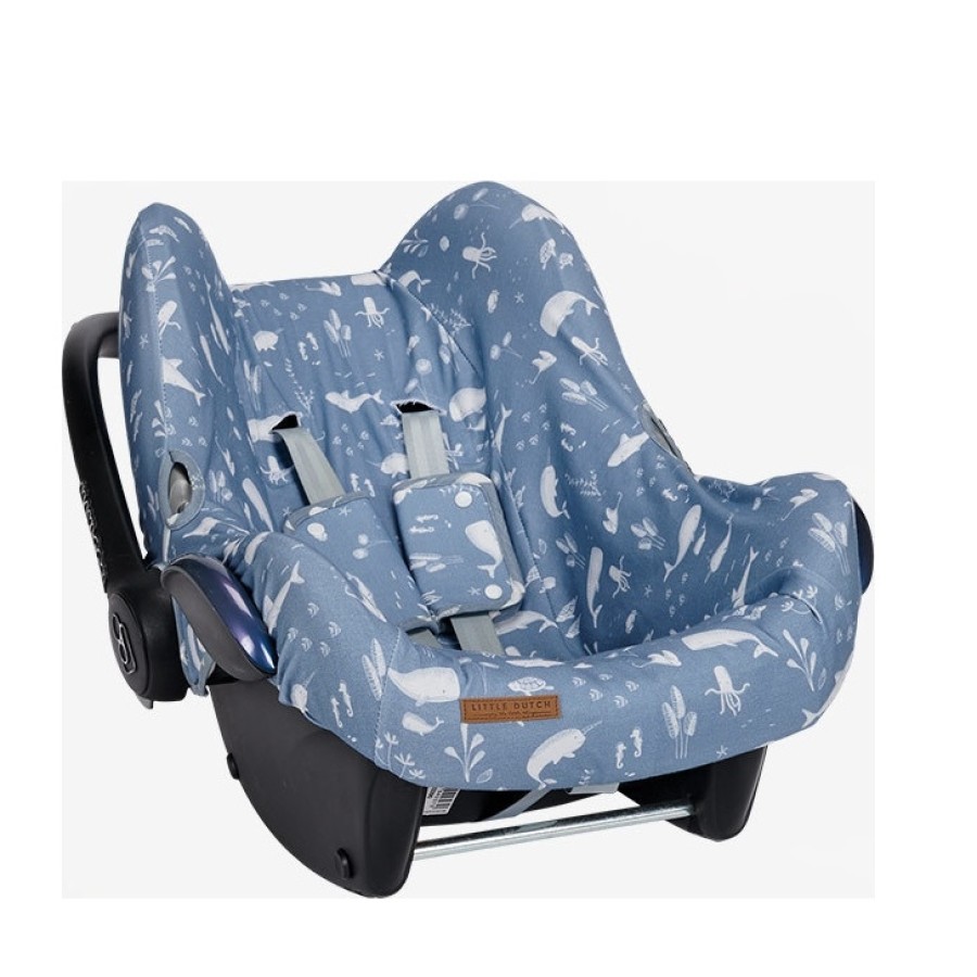 LITTLE DUTCH Κάλυμμα για κάθισμα αυτοκινήτου 0+ Ocean Blue  LD40420640