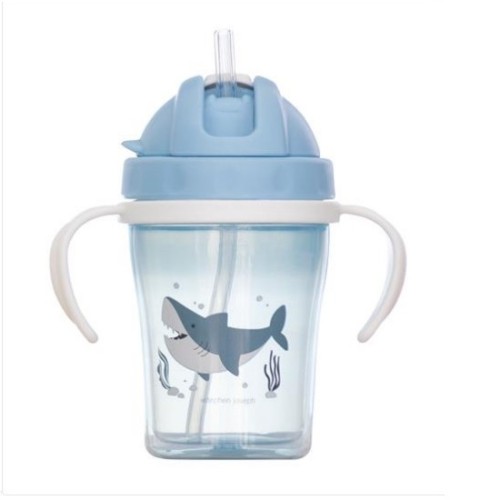 Stephen Joseph Κύπελλο με Καλαμάκι 6m+  150ml  Shark SJ120080