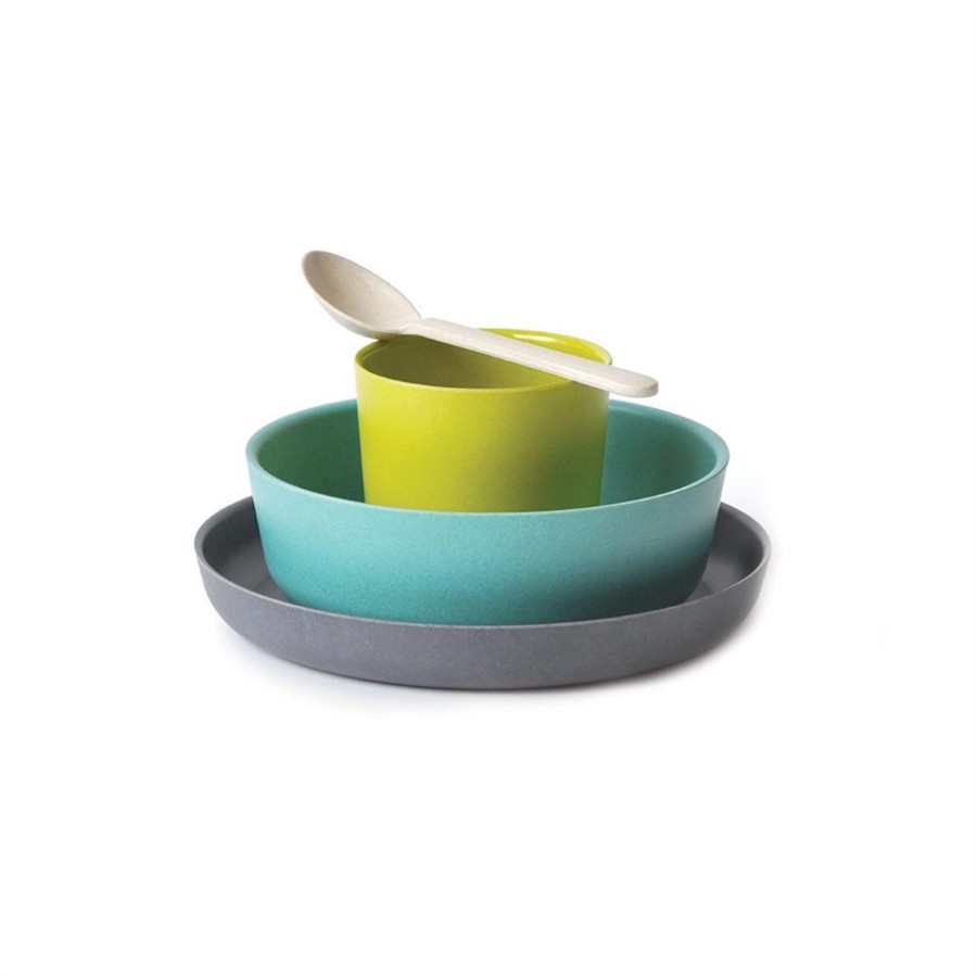 Ekobo Παιδικό Σετ Φαγητού Bamboo 4τμχ Ekobo Jun EKB32952