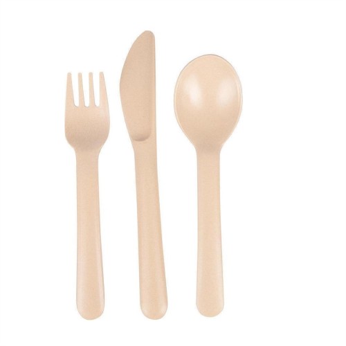 Ekobo Mαχαιροπίρουνα Bamboo Blush  (Σετ 3 τεμαχίων) EKB72743