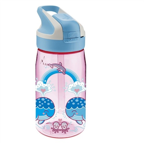 Laken Παγούρι Love Whales Tritan 450ml με Πώμα Summit - LTNSLO