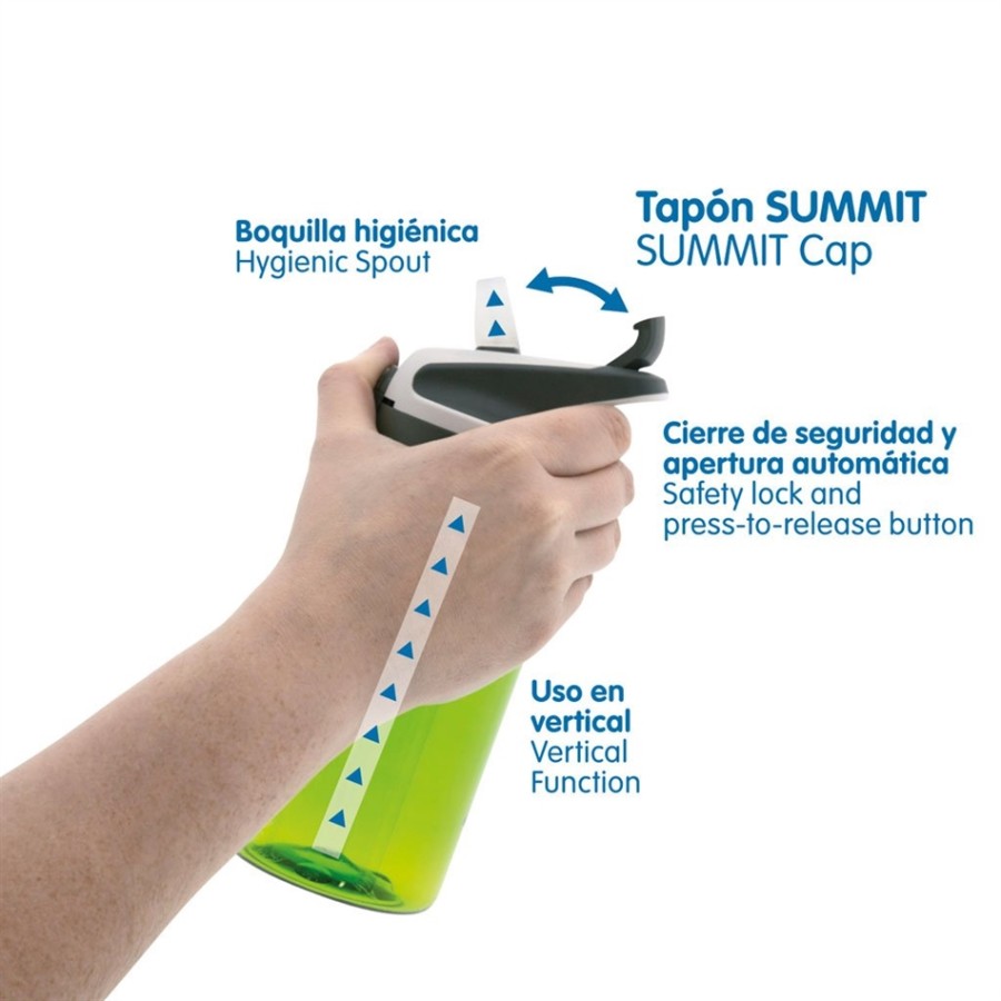 Laken Παγούρι Monsters Tritan 450ml με Πώμα Summit - LTNSPE