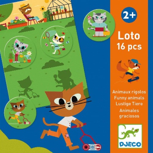 Djeco Λότο 'Ζωάκια και περιβάλλον' 08127