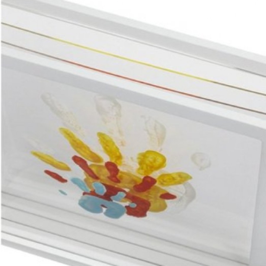 Κορνίζα με Αποτύπωμα Χεριών Baby Art Family Touch White BR71703