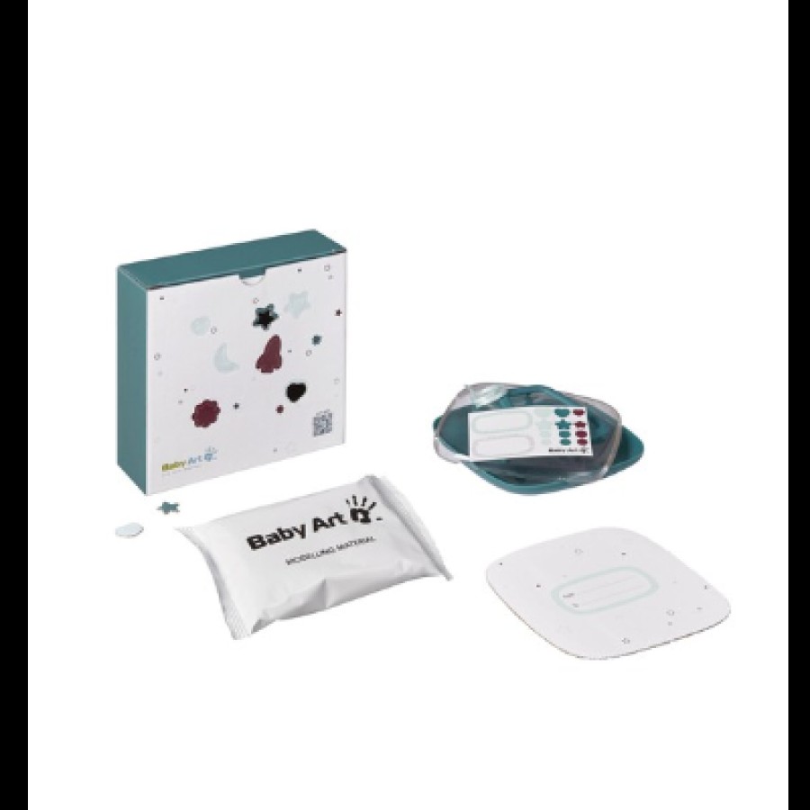 Κορνίζα Αποτύπωμα Baby Art Hello Baby Galactic Green BR72736