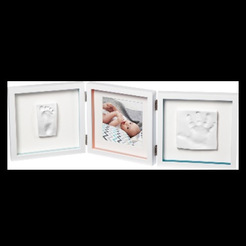 Κορνίζα με Διπλό Αποτύπωμα Baby Art My Baby Style Double Essentials BR73758